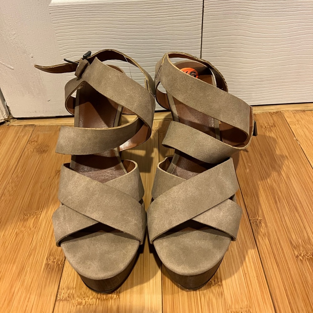 Indigo rd. wedges - 9.5 Size